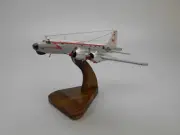 CP-107 Canadair Argus Airplane Desktop Kiln Wood Model Large Free Shipping New