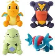 Plush Pokemon Dolls Draginite / Garchomp / Tyranitar / Salamence Select