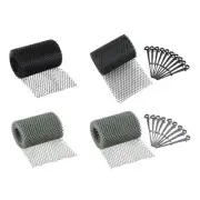 Leaf Guard Mesh Fittings Roof Leaf Guard Mesh Strainer for Yard Outdoor Home