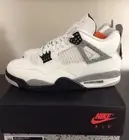 Air Jordan White Cement 4 Sneakers 8.5