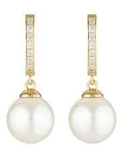 [Georgini] Promenade 18K Gold Plated Sterling Silver Earrings in Gold