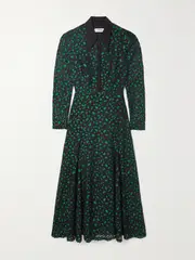 [CEFINN] CEFINN - Hira Lace Shirt Dress - Emerald - UK 12 UK 12 Green
