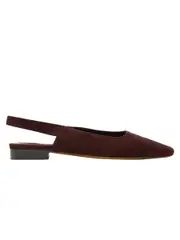 Nelson Made | Mimi Flat in Brown Tiramisu Suede | The UNDONE