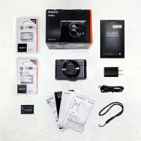 在飛比找Yahoo!奇摩拍賣優惠-【低售】Sony RX100 M4數位相機 公司貨+3顆電池