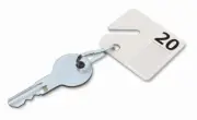 Lucky Line 2679020 Key Cabinet Tags with numbers 20 Per Pack