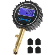 LCD Digital Tyre Pressure Gauge Air Tire Inflator Car Pump Hose Compressor Toolㄨ
