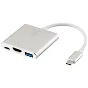 Comsol USB-C to HDMI + USB 3.0 + USB-C Adapter