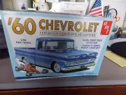 AMT ‘60 Chevrolet Model Kit Pickup And Go Cart 1/25 Sealed