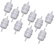 24 050 10 24 050 13-S 24 050 05-S 24 050 02-S 24 050 09-S 20Pcs Engine Fuel Filter Fit For for Koh/ler CH18-CH25 KT715-KT745 White