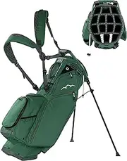 Sun Mountain 2025 Eclipse 3.5 14 Way Golf Stand Bag - Durable Golf Bag with Eleven Pockets for Ample Storage - Features an Ergonomic X-Fit Dual Strap System and a Matching Rain Hood