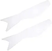 ERINGOGO DIY Carp Streamer Blank Cloth Windsock Planters Bird Feeder Windsock Wind Spinners Decorative Wind Flag Decorate Hanging Rainbow Column Windsock FLA White