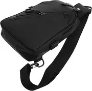 [ROMISBABA] Water-repellent Chest Bag Anti-theft Travel Bag for Men Duffle Bag Sling Bag Waterproof Tote Bag