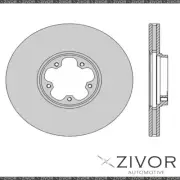 PROTEX Rotor - Front For FORD TRANSIT VH 2D C/C RWD 2000 - 2004 By ZIVOR #DR871 (for: Ford)