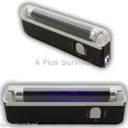 Portable UV Ultra Violet Blacklight Flashlight Hunting ID Check Clubs