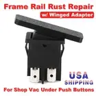 For Shop Vac Under Push Buttons with Winged Adapter On / Off Rocker Switch US