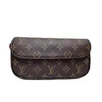 在飛比找ETMall東森購物網優惠-【Louis Vuitton】 LV新款 帆布磁釦 多功能三