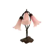Triple Lily Lamp Pink