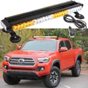 54 LED Emergency Light Bar Rooftop Side Strobe Warning Light For Toyota Tacoma