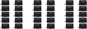 30X ANS-H Type Fuse Holder ANS-8 Plate Base Car Automotive Fuse Box