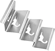 BIUDECO Burrito Stand Taco Stands Shell Holder Taco Shelf Taco Holders Stand Serving Rack Stylish Taco Holder Plate Taco Holder Stand Tacos Burrito Holder Silver Stainless Steel