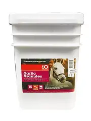 iO Garlic Granules 15kg Immune Booster Fly Repellent Horse Equine Supplement