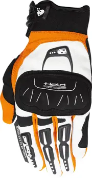 Held Backflip, gloves , color: White/Orange , size: 7
