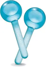 Plum Beauty, Glass Facial Cooling Globes, Reduce Face Puffiness, Increase Blood Circulation