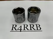 Snap-on Tools NEW 2pc 3/8" Drive SAE Shallow FDX Socket Add On Lot Set 15/16" 1"