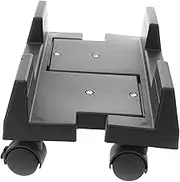 jojofuny Mobile CPU Stand with Caster Wheels Computer Tower Holder Non Slip Surface for Stability Suitable for Home Office and Playroom Use