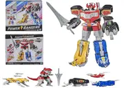 Power Rangers Includes 5 Dinozord Mighty Morphin Dino Megazord Mega Pack Robot