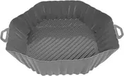 GREENADSCAPE Air Fryer Liner Silicone Pot for Home Reusable Silicone Liner Creative Baking Pad Oven Accessories