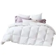NNEDSZ Duck Down Feather Quilt 700GSM Blanket Duvet Cover Doona Winter Queen