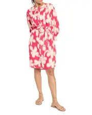 Nic + Zoe Glowing Flower Blouse Dress