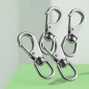 Stainless Steel A2 Swivel Clasps Clips Lobster Key Ring Hook Keychain M4M5M6M7