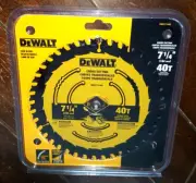 DeWalt 7-1/4" (40T) Saw Blade -Cross Cutting- Item #DWA171440