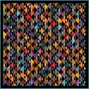 TANGERANG - BATIK - 98" x 98" - Quilt-Addicts Pre-cut Patchwork Quilt Kit King`