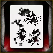 Digital Camo 1 Pattern Texture Airbrush Stencil Template Airsick
