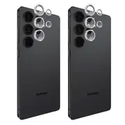 2PK Case-Mate Aluminium Ring Lens Protector For Samsung Galaxy S25 Ultra Twinkle