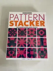 Brainwright Pattern Stacker The Hidden Image Shape Puzzle 1 player Ages 10+ NEW