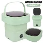 11L Mini Washing Machine Foldable Washer Portable Camping Socks Underwear Washer