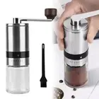 NEW ADJUSTABLE COARSENESS MANUAL COFFEE BEAN HAND GRINDER MILL STAINLESS STEEL