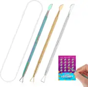 3PCS Lottery Ticket Scratcher Tool, Metal Lottery Scratcher, Scratch off Tool, L