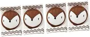 LIFKOME 2 Pairs Breathable Kneepads Toddler Crawling Socks Kids Sliers Sleeve Elastic Pads Baby Pads Adorable Fox Design