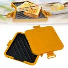 Microwave Toastie Maker Sandwich Fast Breakfast Non Stick Panini Press Grill Kit