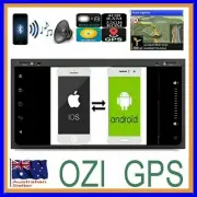 for TOYOTA KLUGER 2007-13 GPS BLUETOOTH APPLE CARPLAY ANDROID AUTO CAM HEAD UNIT