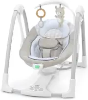 ConvertMe Swing-2-Seat, 5 Swing Modes, Vibrations, Music, USB PowerAdapt Cord