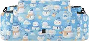 miaozhen Cartoon Snowman Sky Blue stroller organizer for double stroller cup caddy webbing loop accesorios para coche de carrito para