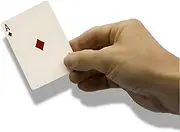 MilesMagic Magician's Deluxe Card Catcher Gimmick Cards Appear Produce from Hand Palm or Catching from Mid Air for Close Up Street Stage Real Magic Trick