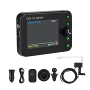 Car Dab Car Bluetooth Mp3 Digital Radio Graphic Display Color Screen Car Supplies Black