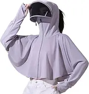 Uv Protection Jacket for Women,Quick Drying Jacket Clothing for Girls - Must Haves for Cycling, Fishing, Cycling, Hiking, Climbing, Traveling, Walk Helves